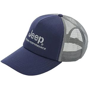 JEEP O102630-K882 XP Baseball Cap Mesh met borduurwerk Logo Xtreme Performance JX22A Heren Deep Blue/Natural Size Uni