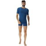 Motyon - Basislaagshirt - Korte Mouwen - Zwart - Polyamide/Elastaan