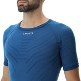 Motyon - Basislaagshirt - Korte Mouwen - Zwart - Polyamide/Elastaan