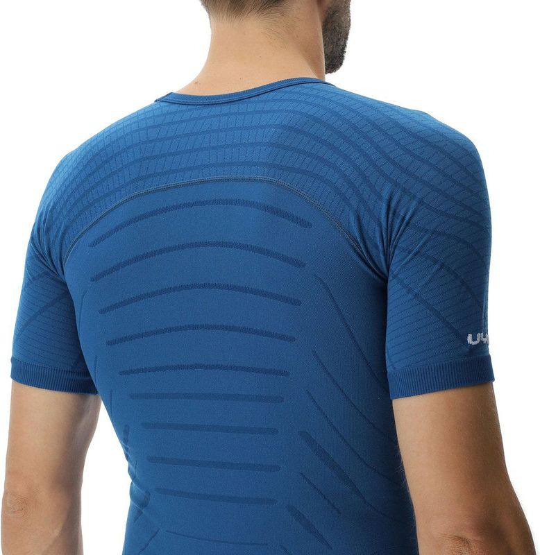 Motyon - Basislaagshirt - Korte Mouwen - Zwart - Polyamide/Elastaan