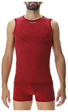 UYN U100167 MOTYON 2.0 SLEEVELESS sportvest man rood XL