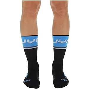 UYN S100287 CYCLING ONE LIGHT sokken heren zwart/kobaltblauw 38