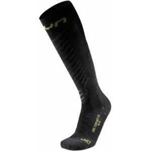 Skisok UYN Men One Comfort Fit Anthracite/Lime-Schoenmaat 35 - 38