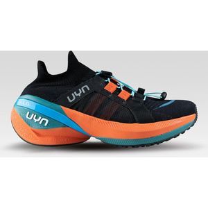 UYN Neuron Trailrunning-Schuhe mit orangefarbener Sohle Herren B000 - black 44 für Herren, schwarz, Gr. 42 EU