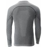 UYN - Evolutyon Biotech Melange - Ondershirt - Donkergrijs Melange/Blauw - Lange Mouwen
