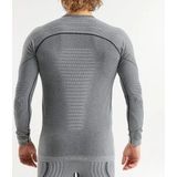 UYN - Evolutyon Biotech Melange - Ondershirt - Donkergrijs Melange/Blauw - Lange Mouwen