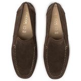 Geox - U MONER V MOCCASINS - Schoenen - Bruin - Leer