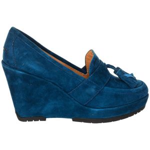 Geox, Loafers Blauw, Dames, Maat:36 EU