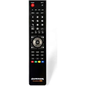 Freedom - Programmeerbare Afstandsbediening - Zwart - 4-in-1