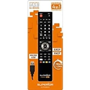 Freedom - Programmeerbare Afstandsbediening - Zwart - 4-in-1