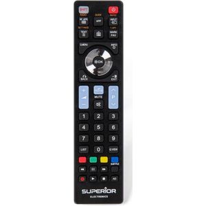 Superior - SUPTRB007 - Afstandsbediening - Zwart - Infrarood