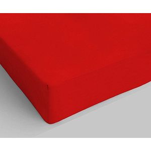 Ki-Osa by Matteo Bosio Hoeslaken voor tweepersoonsbed, 170 x 200 cm, rood