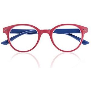 El Charro leesbril model Pennsylvania rood/blauw, Diottria +1,5-1 product