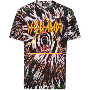 Dsquared 2 - Katoenen T-shirt - Multicolor - Korte Mouwen - Regular Fit
