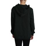 Dolce & Gabbana - Dark Green Crown Embroidery - Hoodie - Groen - Katoen