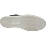 Prachtige Groene Leren Lage Sneakers