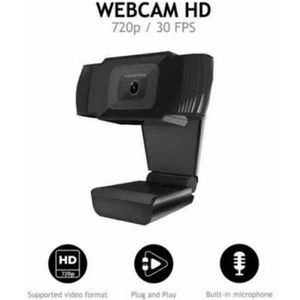 NILOX HD 720P webcam met microfoon vaste focus