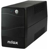 Nilox - NXGCLI15001X9V2 - UPS - Zwart - Kunststof - 1500VA