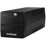 Nilox - NXGCLI15001X9V2 - UPS - Zwart - Kunststof - 1500VA