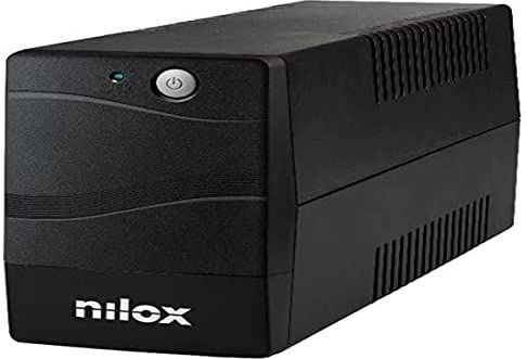 Nilox - NXGCLI15001X9V2 - UPS - Zwart - Kunststof - 1500VA