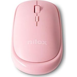 Nilox draadloze muis roze