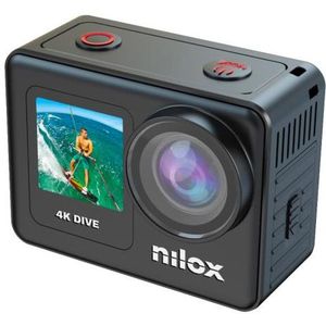 Nilox - Action Cam 4K Dive - Action Camera - Zwart - 4K/60 fps - Dubbel Display