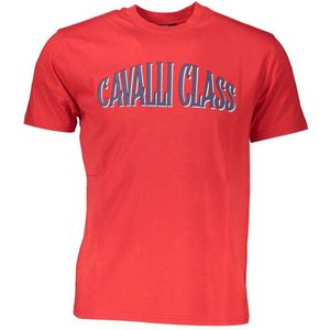 Cavalli Class - T-shirt - Rood - Korte Mouwen