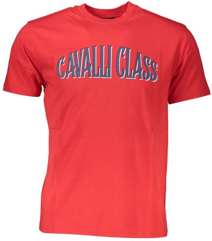 Cavalli Class - T-shirt - Rood - Korte Mouwen