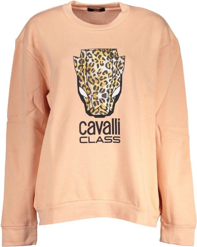 Luipaardprint Sweatshirt met Rondhals