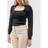 Silvian Heach - Gebreide Trui - Zwart - Dames