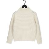 Silvian Heach - Gestreepte Coltrui - Beige - Gebreide Stof met Wol