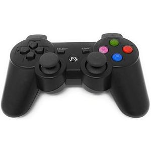 LEOFLA Joystick Playstation 3 Wireless Controller Draadloze Gamepad Zwart