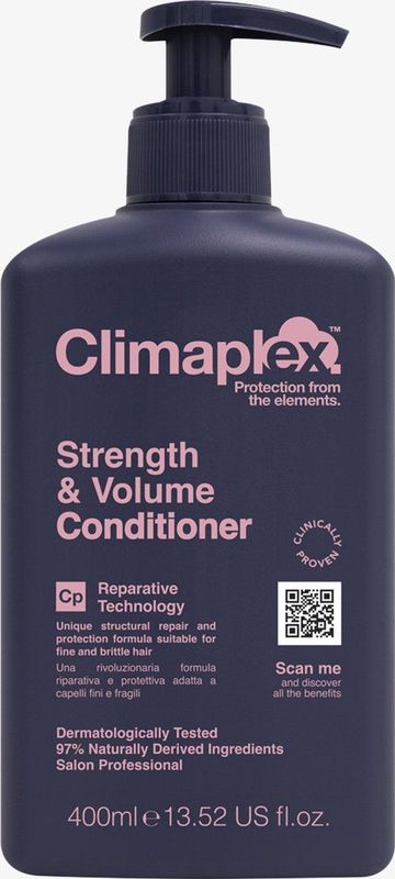 Climaplex - Strength & Volume Conditioner - 400 ml - Hydrateert Intensief