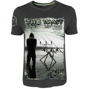 Hotspot Design - Carpfishing Is My Life The Wait - T-shirt - Korte Mouwen - Groen