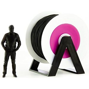Eumakers FPLAD-2A-BLAC7C Filament PLA, 2,85 mm, donkergrijs