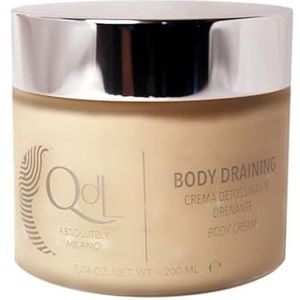 QDL Milano Body Draining Cream lichaamsreiniger 200 ml Made in Italy