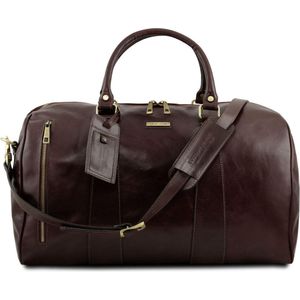 Tuscany Leather - leren reistas 'TL voyager 94' - Donkerbruin - TL141794