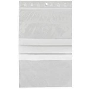 Carte Dozio - Transparante enveloppen met druksluiting - binnenformaat 160 x 220 mm - verpakking van 100 stuks