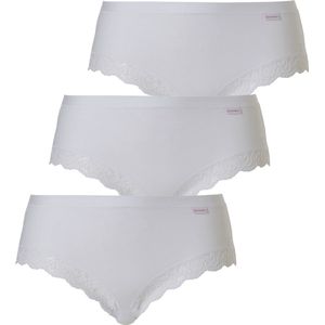 Cotonella - Midi-Slip - Zacht - Bielastisch Katoen - Bloemmotieven