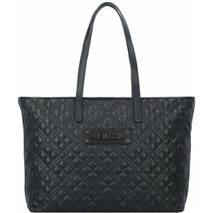 Love Moschino Quilted Shopper Tas 36 cm black2