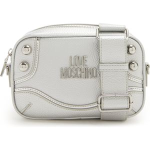 Love Moschino Pebble JC4142PP1IL1190B - Dames - Crossbody Tas - Zilver