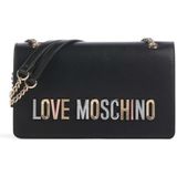 Love Moschino JC4302PP0IKN0000, schoudertas voor dames, zwart, Zwart