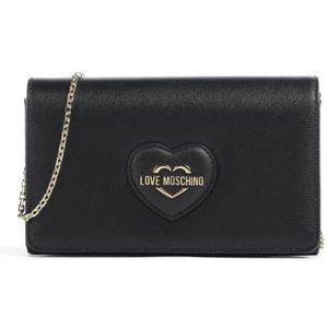 Love Moschino Dames Crossbody tas Kunstleer - Zwart