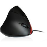 Ewent Optische Verticale Muis met Draad – Ergonomisch - 1000 DPI – 5 knoppen – EW3156