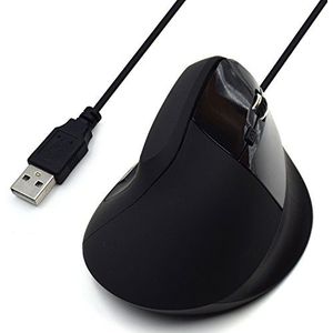 Ewent EW3157 - Optische Muis - Zwart - USB 2.0 - Ergonomisch