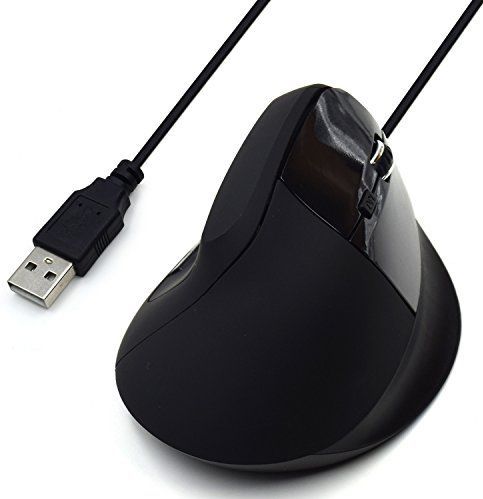 Ewent EW3157 - Optische Muis - Zwart - USB 2.0 - Ergonomisch
