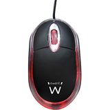 Ewent EW3174 muis Ambidextrous USB Type-A Optisch 1000 DPI