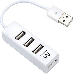 Ewent EW1122 interface hub USB 2.0 Wit
