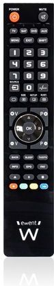 Ewent EW1570 afstandsbediening DTT, DVD/Blu-ray, Projector, SAT, STB, Soundbar-luidspreker, TV, Universeel, VCR Drukknopen