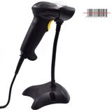 Ewent EW3400 barcode-lezer Draagbare streepjescodelezer 1D Laser Zwart